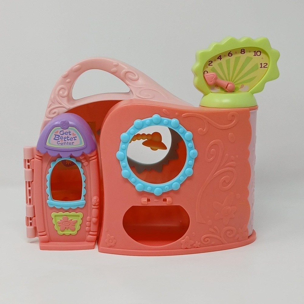 Littlest Pet Shop Get Better Center Vet Hospital Clinic Playset Hasbro 2005 VTG